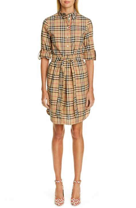 burberry white drss|burberry dresses nordstrom.